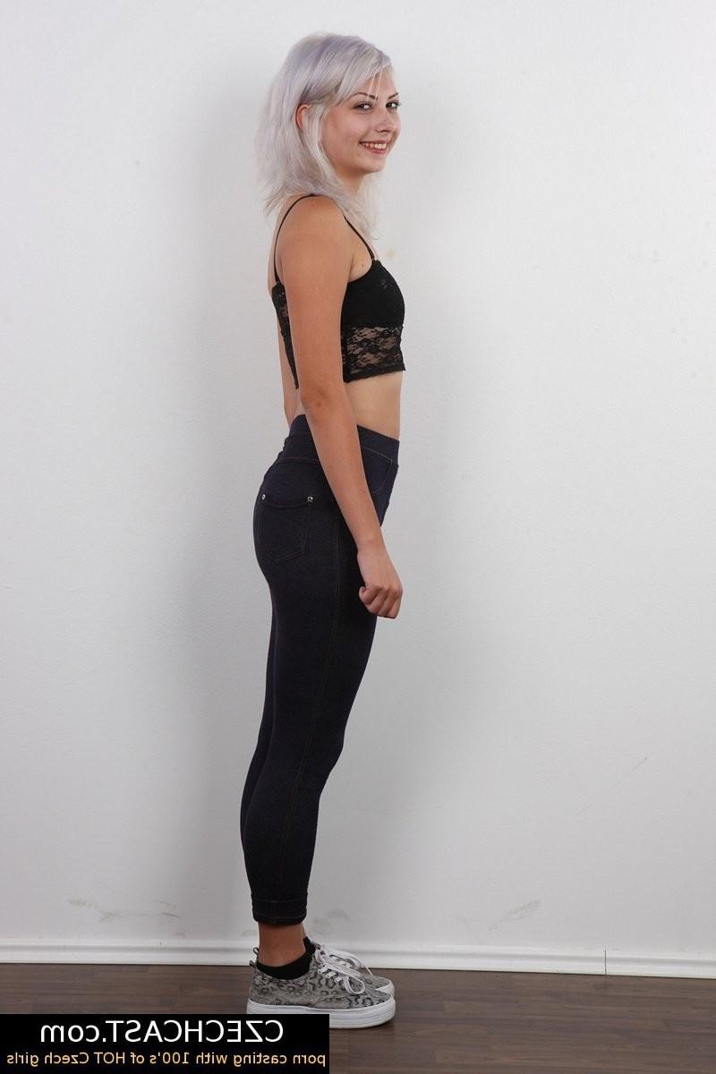 15P Czech casting with sexy czech teen girl stripping and showing he