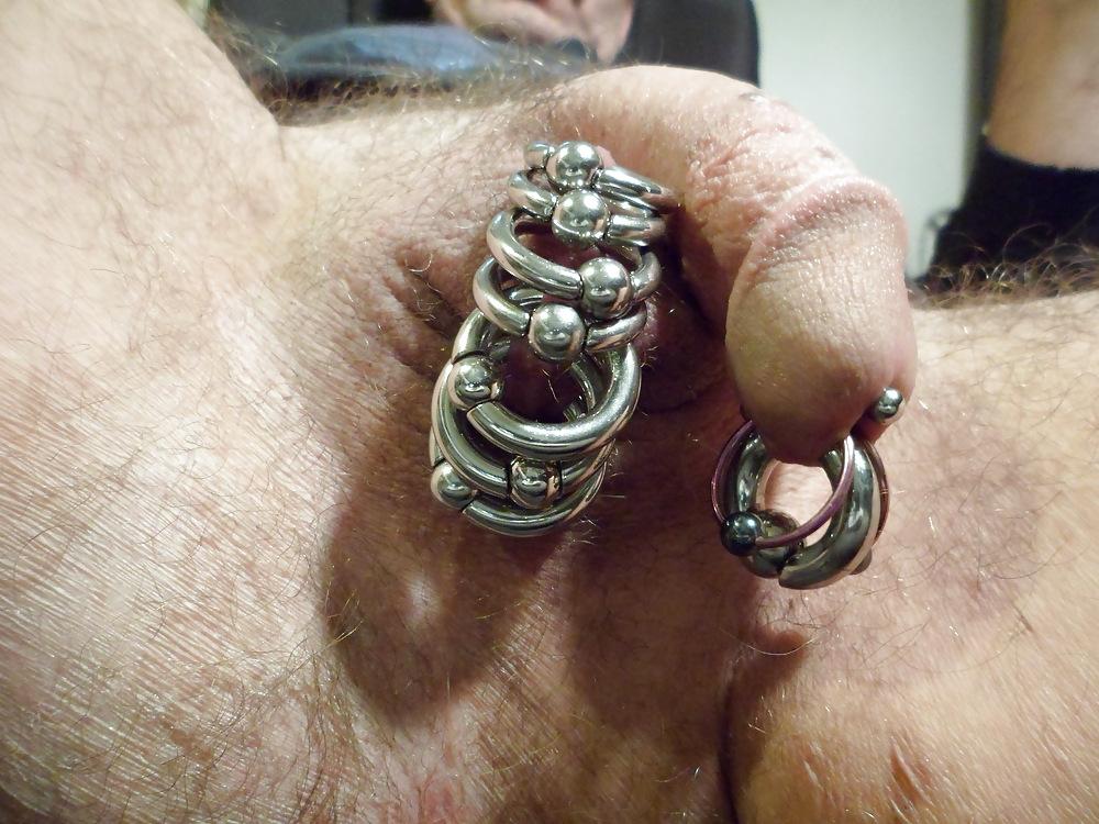 25P My pierced cock
