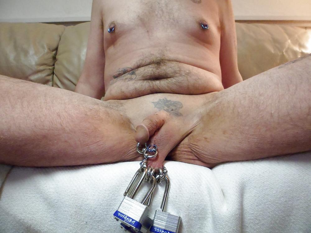 25P My pierced cock