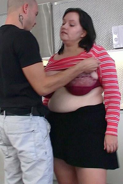 12P His new BBW hook up slut is fun and lets him bang her from behind while her tits