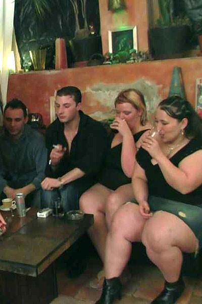 12P Everything you can possibly imagine goes down during this wild BBW orgy filled w