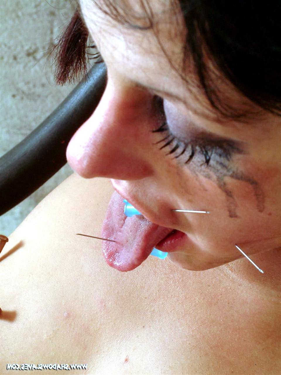 16P Extreme needle torture and hardcore bdsm of english fetish slave Crystel Lei in 