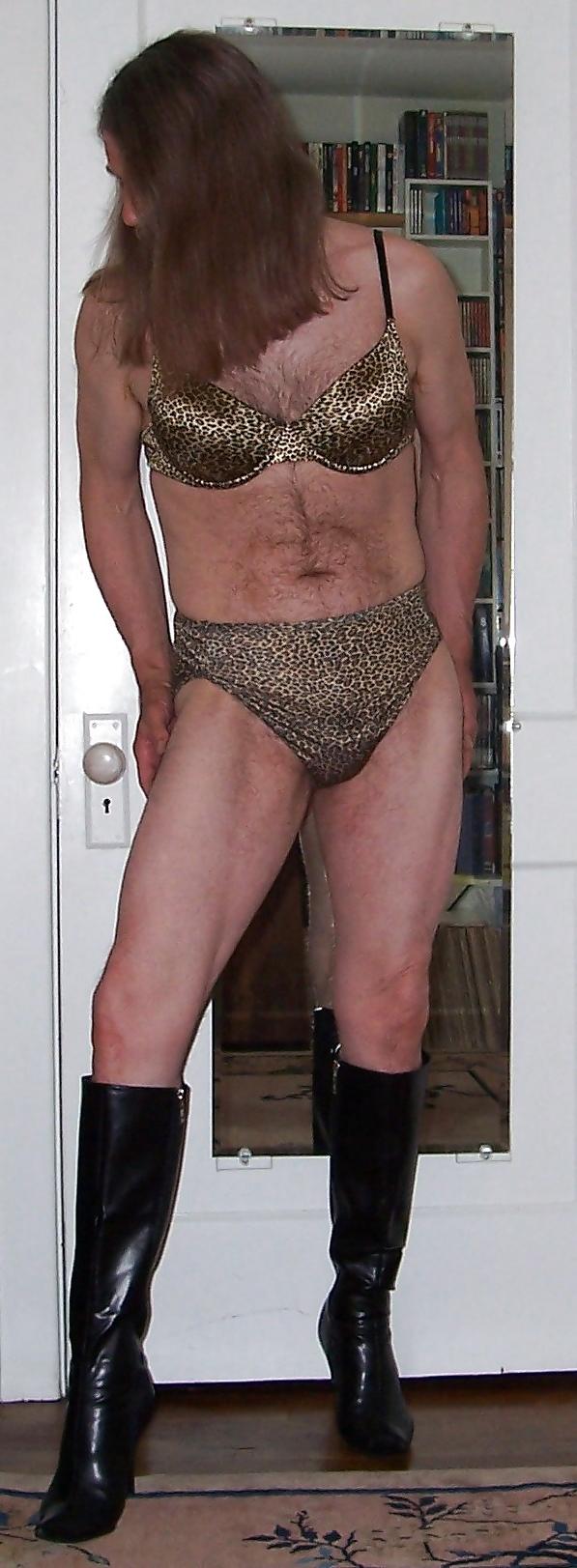 25P Crossdressing - Leopard Girl