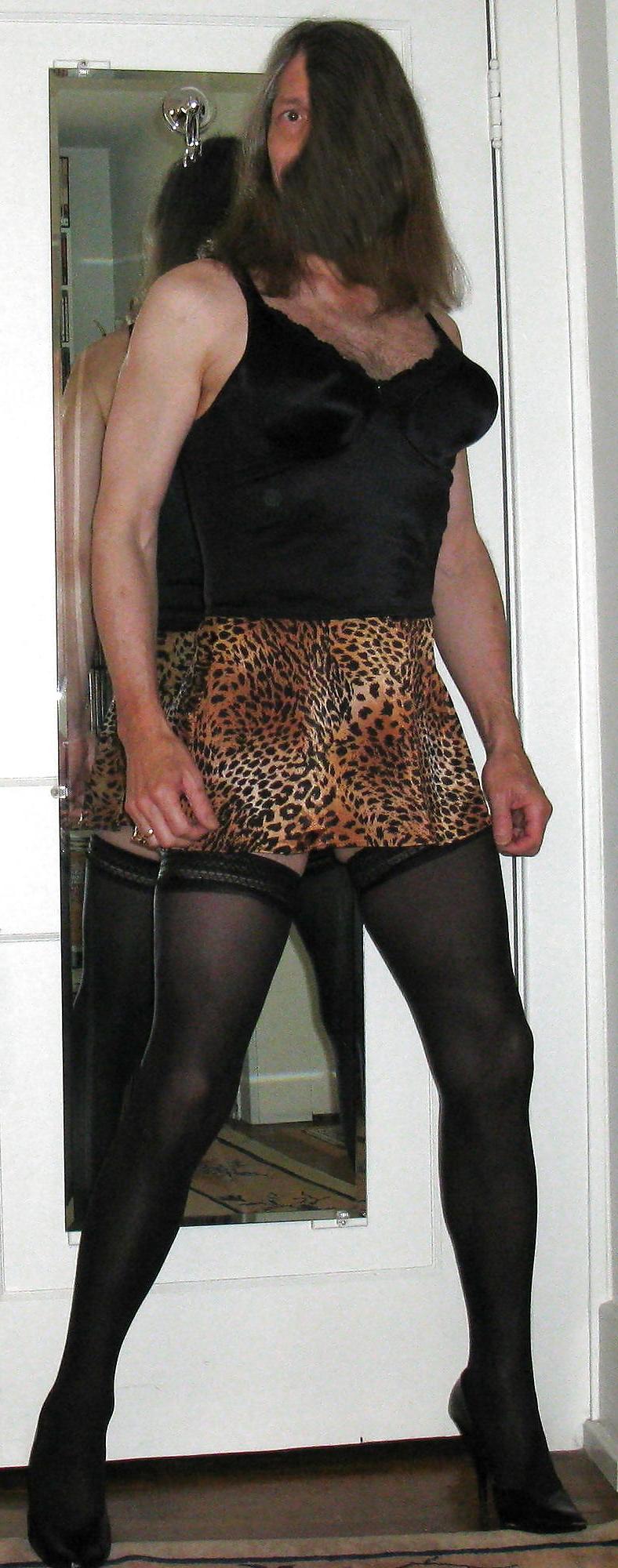 25P Crossdressing - Leopard Girl
