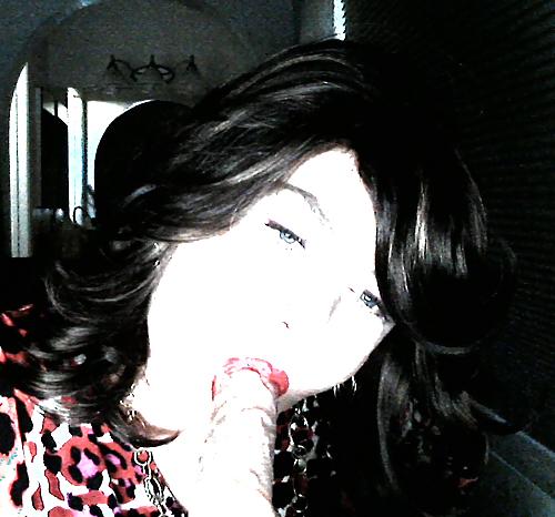 25P Crossdresser Sucking Cock - Training