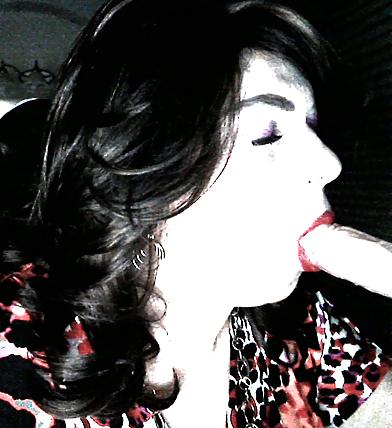 25P Crossdresser Sucking Cock - Training