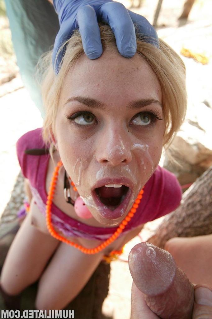 16P Blonde bitch Shelby Angel is a horny squirt angel