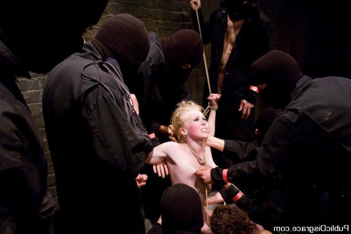 15P Femdom joyfully looks on as her slave gets hardcore gangbanged