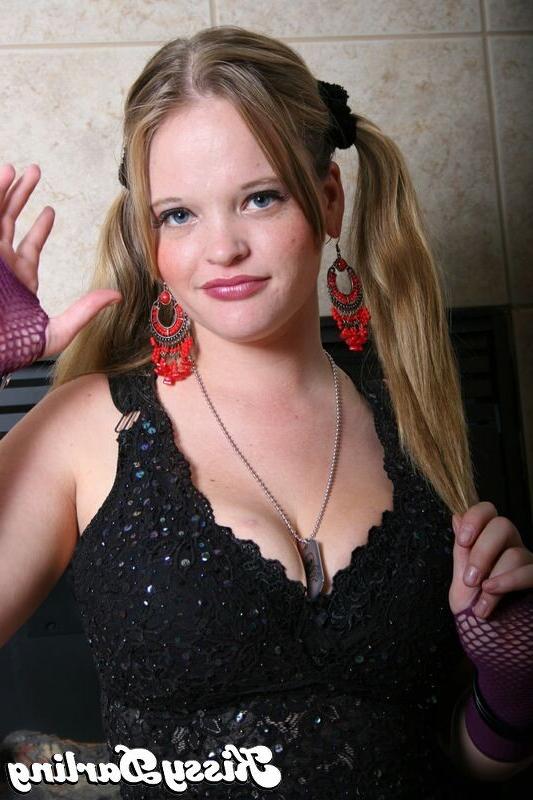 15P Kissy stripping seductively and playing with her big jugs