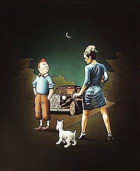 16P Tintin in Amsterdam