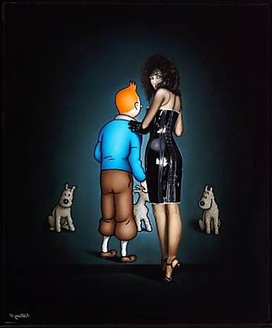 16P Tintin in Amsterdam