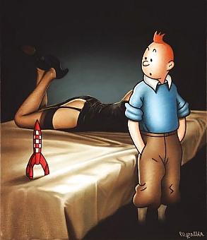 16P Tintin in Amsterdam