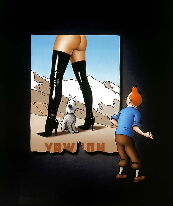 16P Tintin in Amsterdam