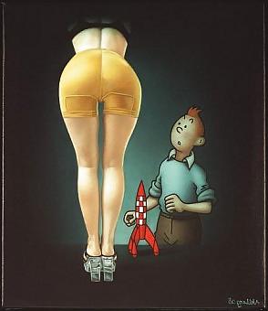 16P Tintin in Amsterdam