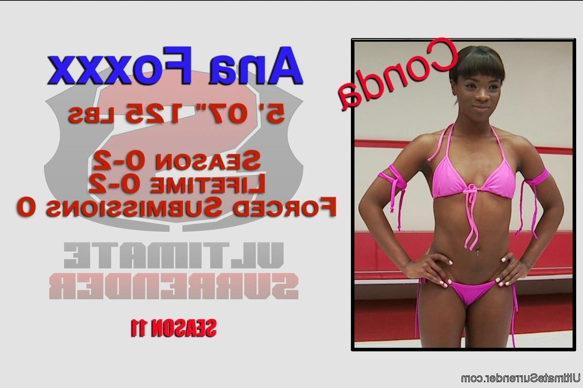 24P Ebony defeated and strap-on fucked white girl during wrestling