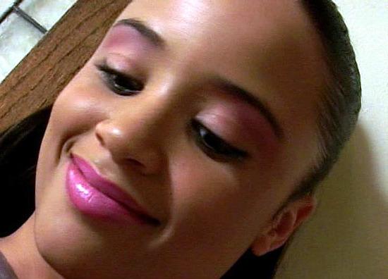 16P Cute black lesbian babes strap-on dick