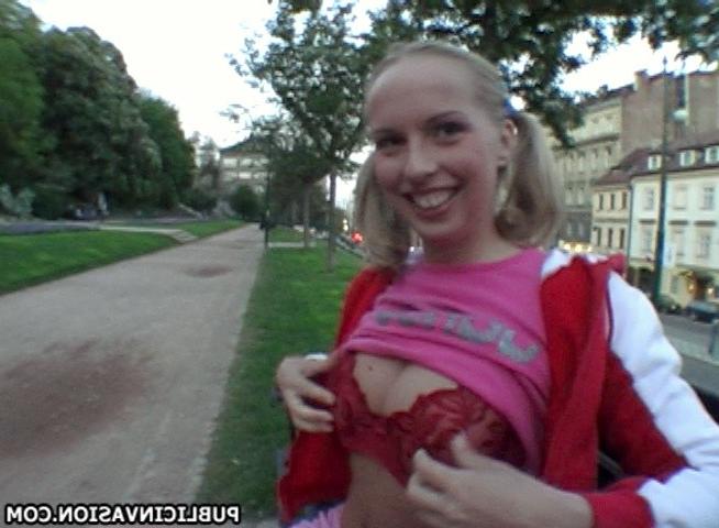 16P casual teen gets paid by stranger for dirty deeds she performs