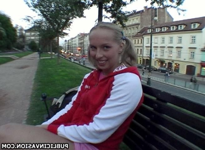 16P casual teen gets paid by stranger for dirty deeds she performs