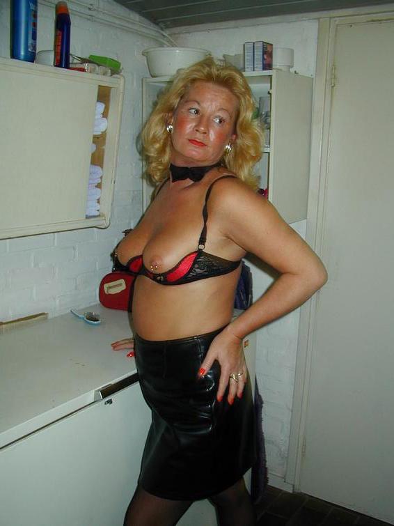 17P Big Tit Blonde Momma Shows Tight Pierced Pussy
