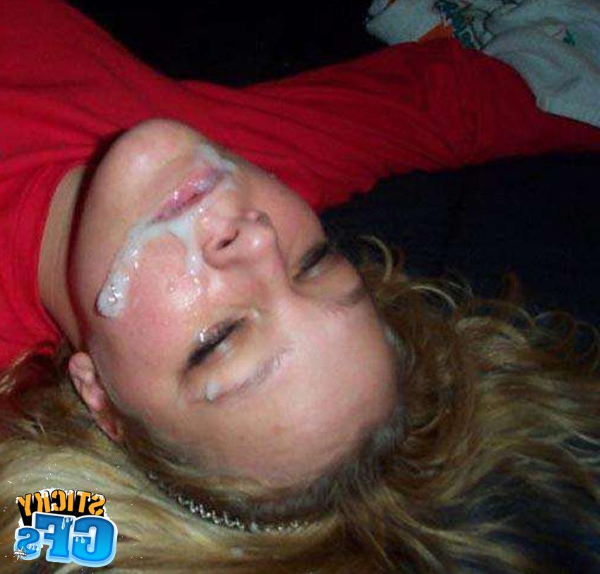 15P Wild girlfriends getting blasted with cum