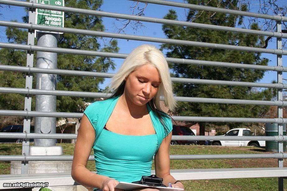 15P Blonde teen Kacey Jordan on big cock in sex action