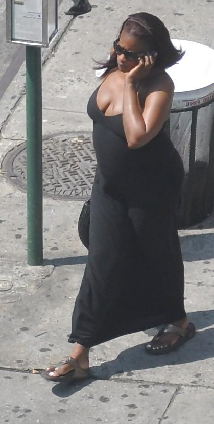 15P Harlem Girls in the Heat 164 New York - Big Flapjack Boobs