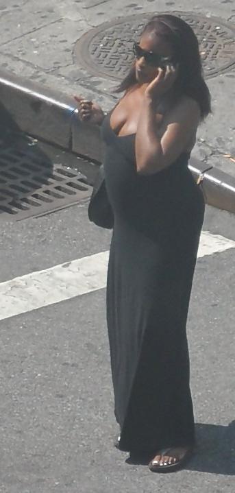 15P Harlem Girls in the Heat 164 New York - Big Flapjack Boobs