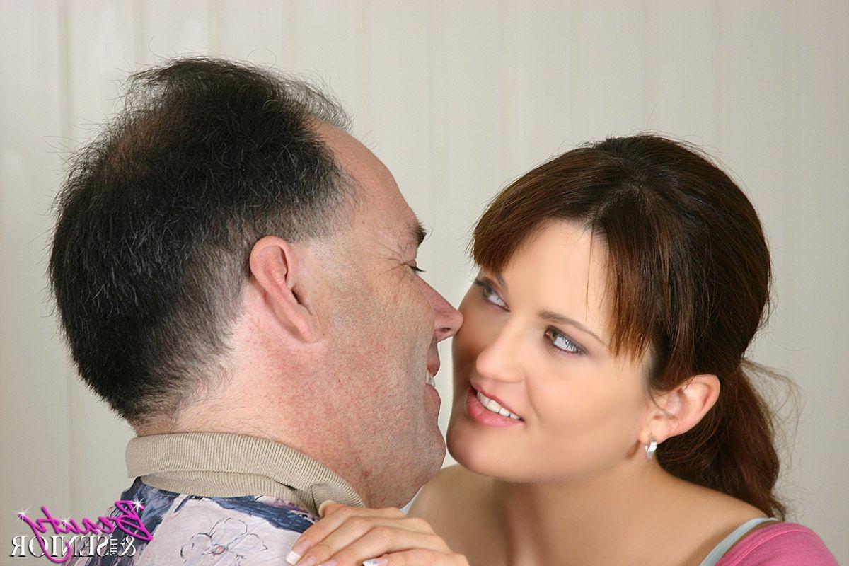 14P Brunette teenie babe gets fucked by an old senior