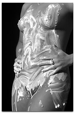 25P Abs, Tummies & Torsos - Black and White Erotic