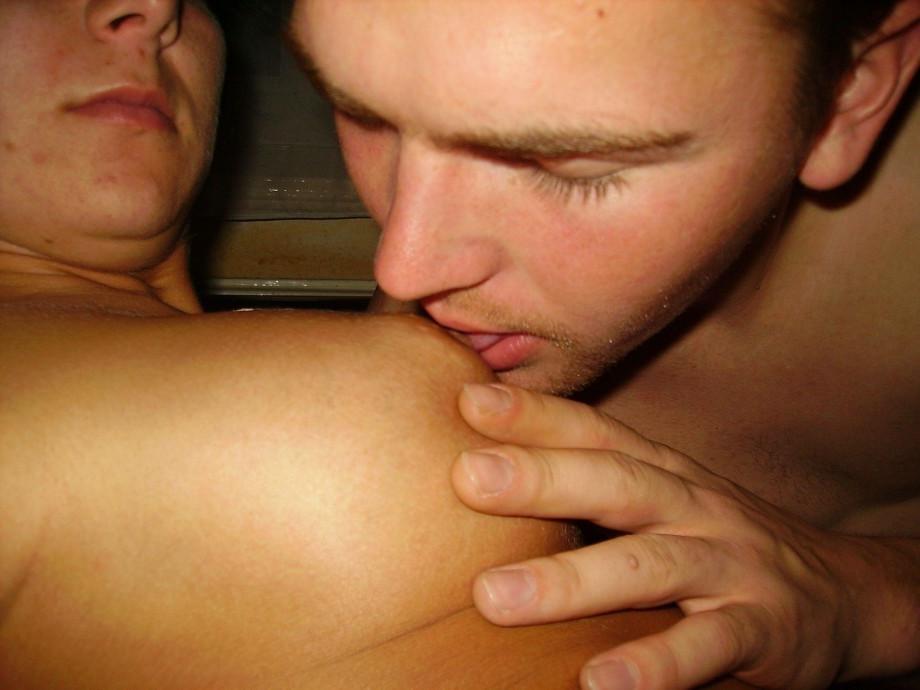15P Horny girlfriend stroking and sucking dick