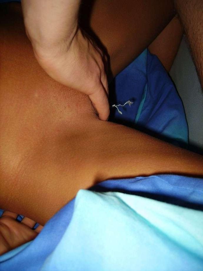 15P Horny girlfriend stroking and sucking dick