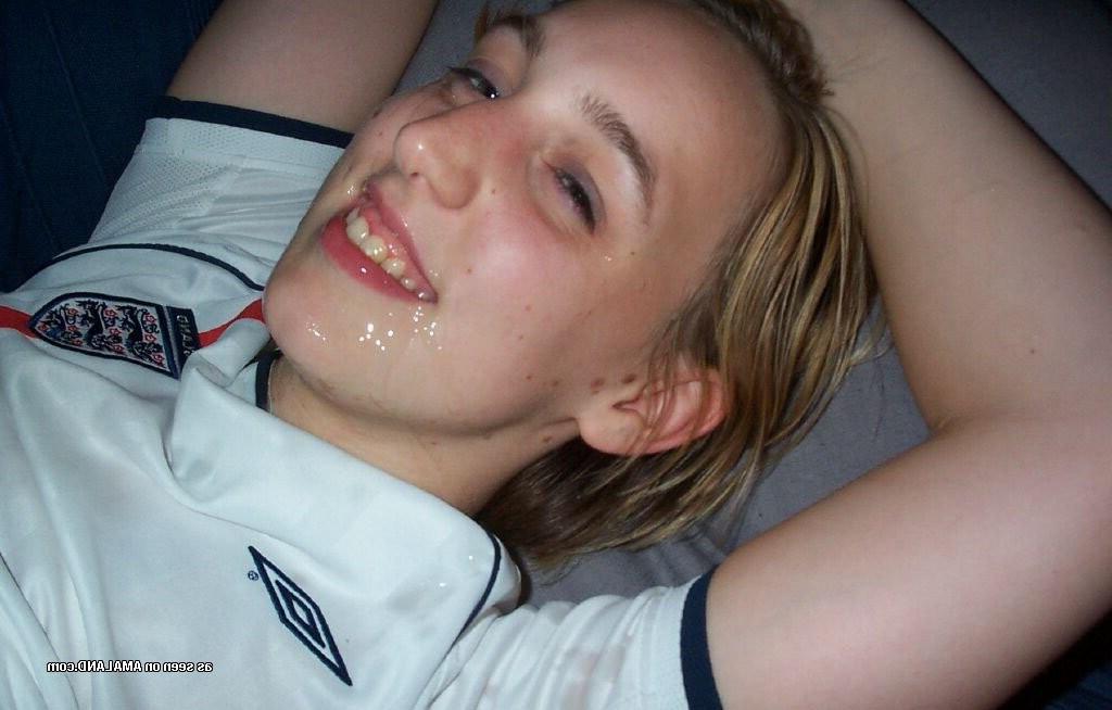 15P Assorted amateur girlfriends get faces frosted in homemade pix