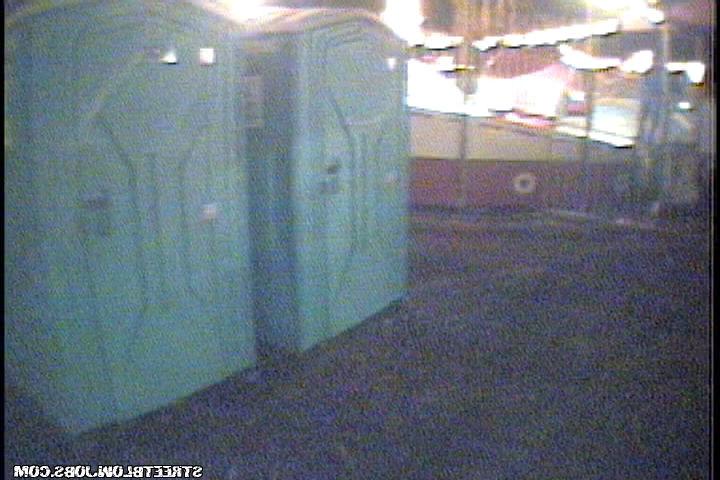 16P Skinny cute chick sucks some cock in the porto potty