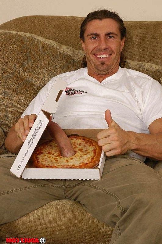15P A Big Pizza with a big cock fora a slut suck and fuck