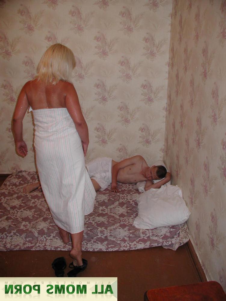 12P Mom fucks with slender stud