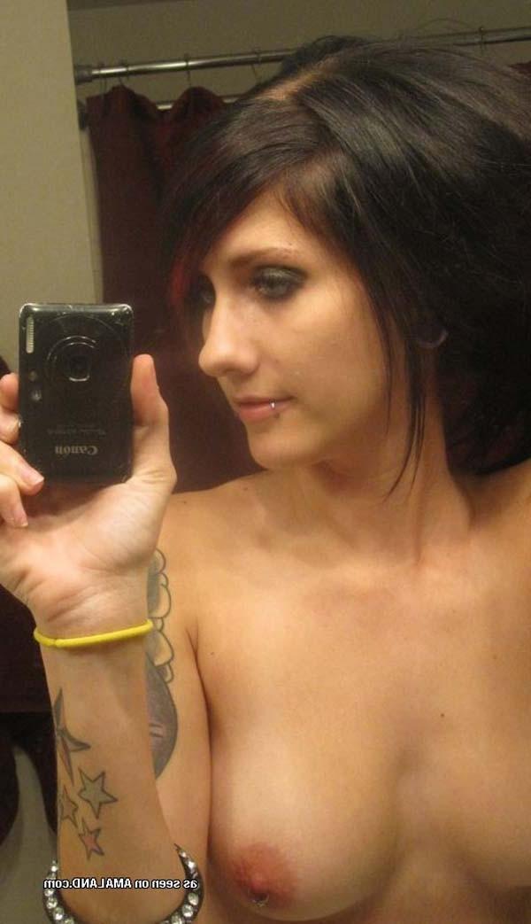 12P Emo honey with nice tattoos teasing
