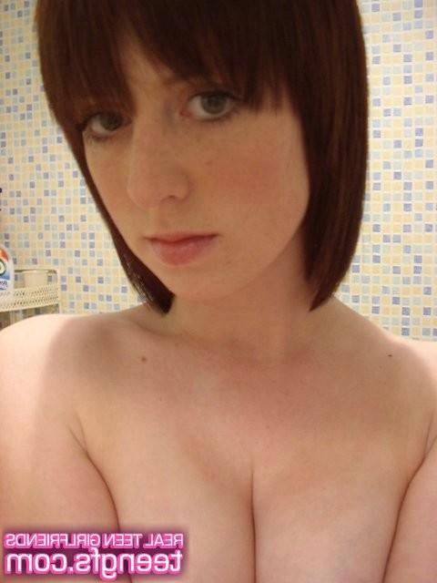 16P a charming teen babe showing her pink pussy