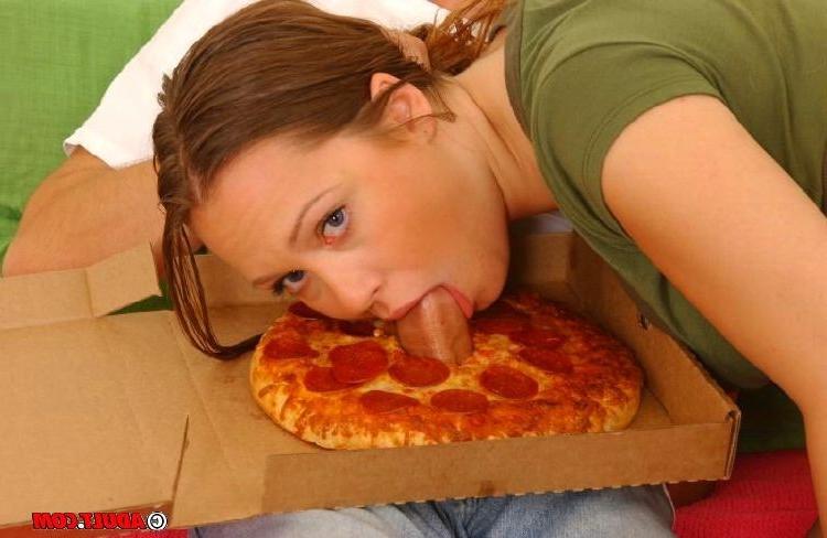 16P Kaylee gets more than cheese on her pizza!