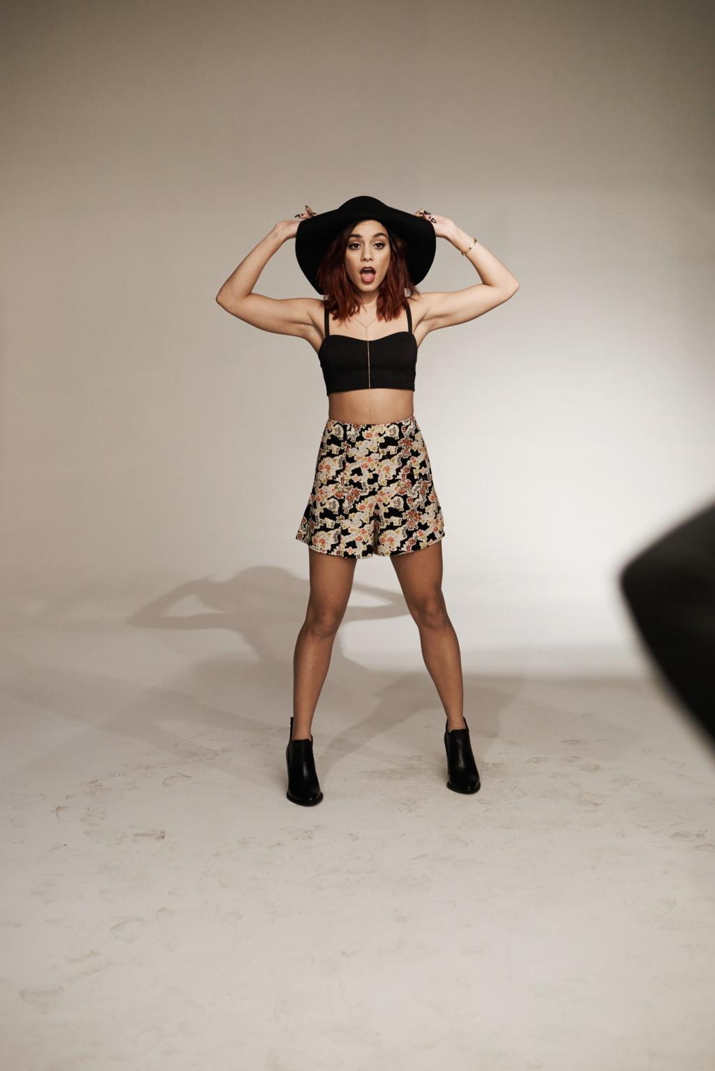 16P Vanessa Hudgens wearing skimpy undies and outfit for Bongo Spring 2015 Campaign 