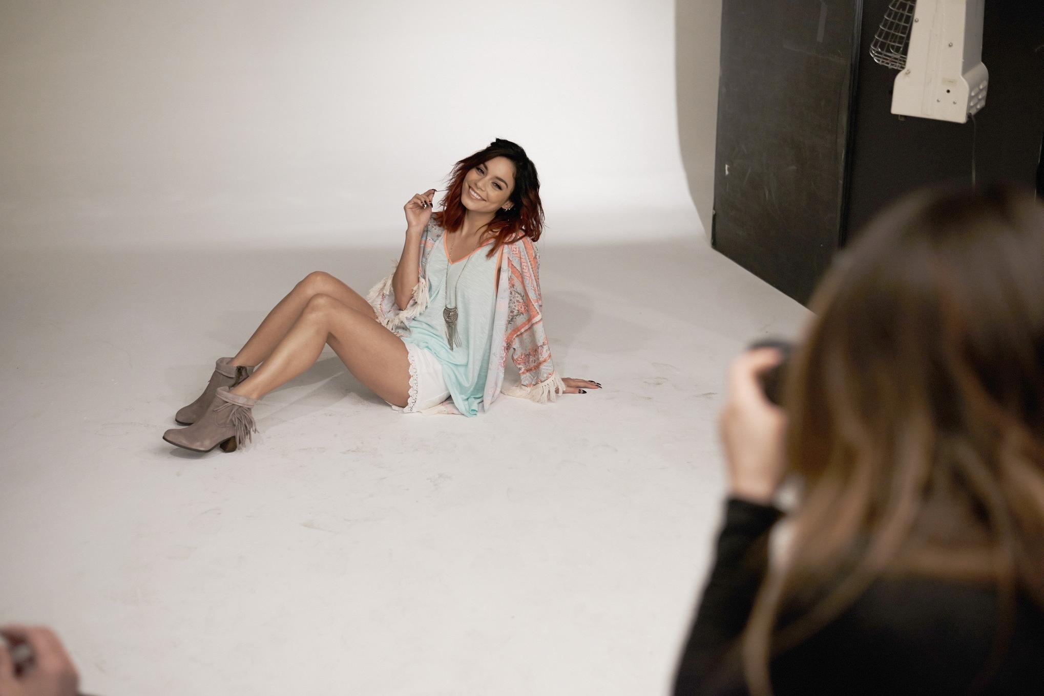 16P Vanessa Hudgens wearing skimpy undies and outfit for Bongo Spring 2015 Campaign 
