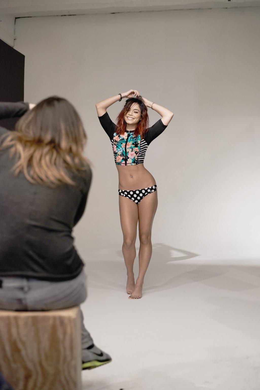 16P Vanessa Hudgens wearing skimpy undies and outfit for Bongo Spring 2015 Campaign 