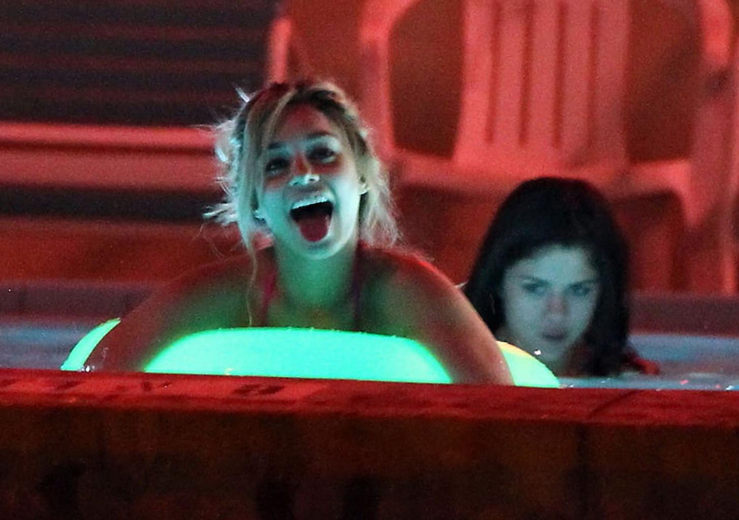 16P Vanessa Hudgens showing off her bikini body on 'Spring Breakers' set