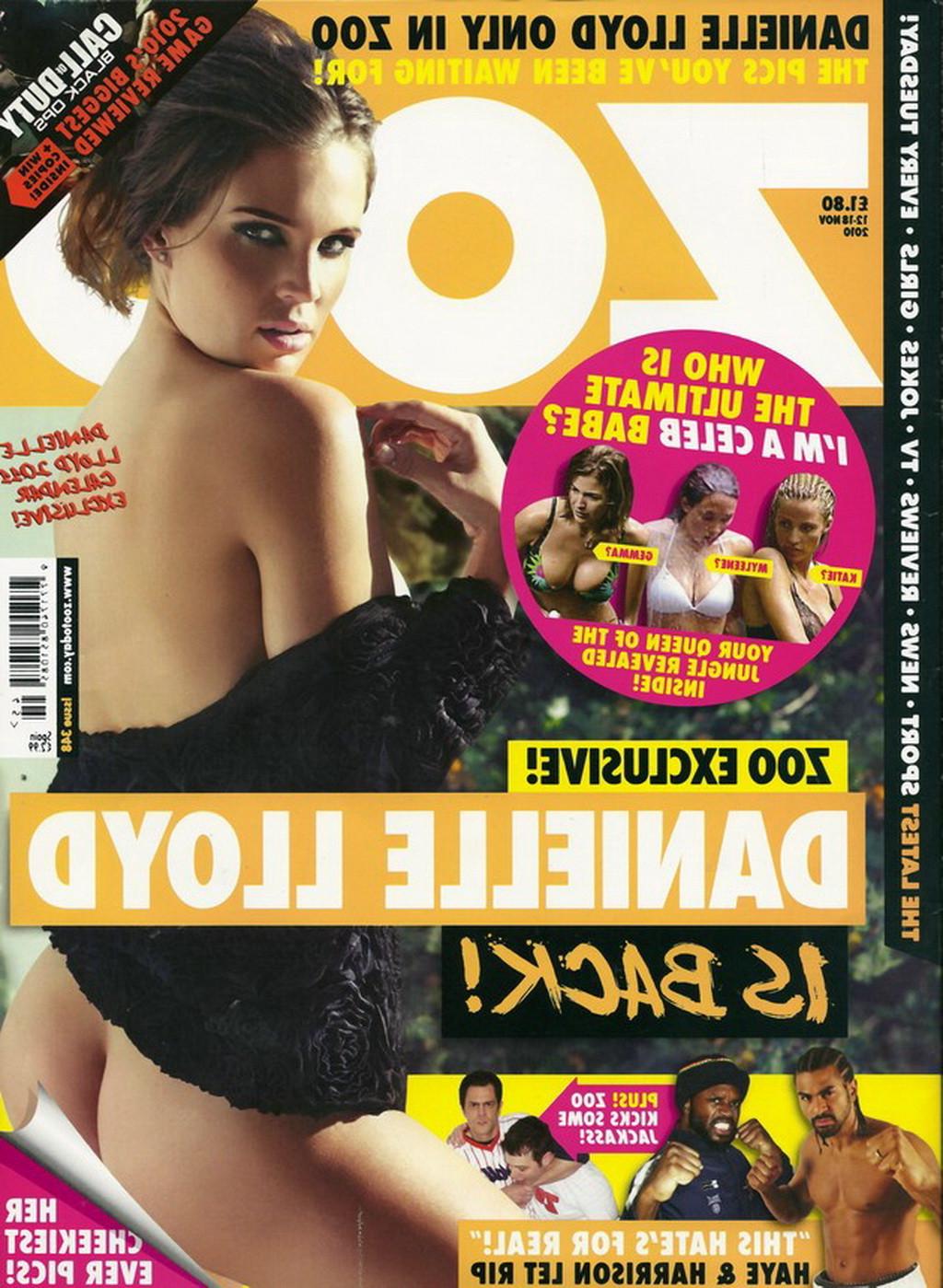 16P Danielle Lloyd busty in Freemans Lingerie Spring 2010 Collection
