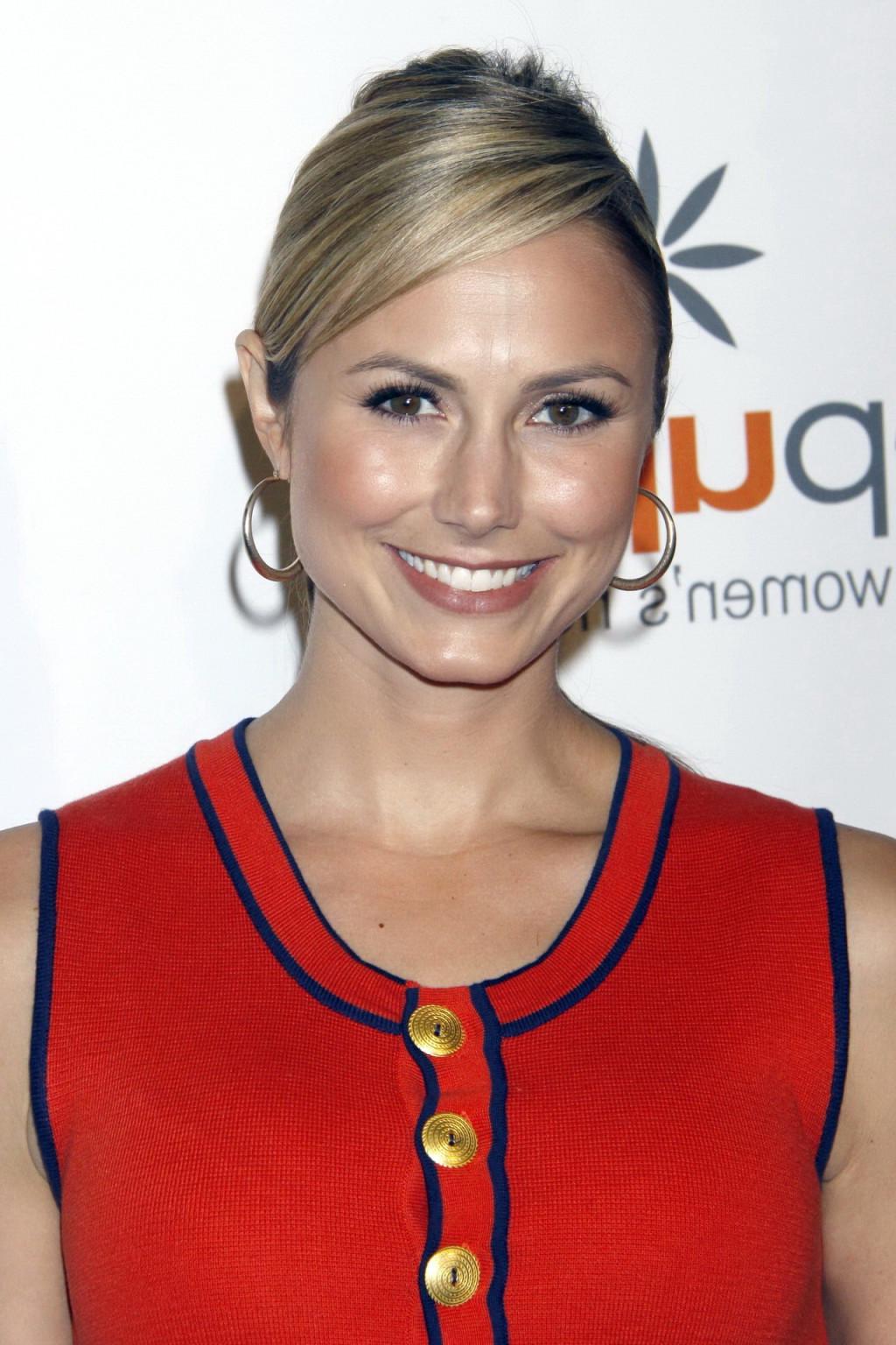 15P Stacy Keibler leggy wearing red mini dress at Step Up Women's Network 7th Annual