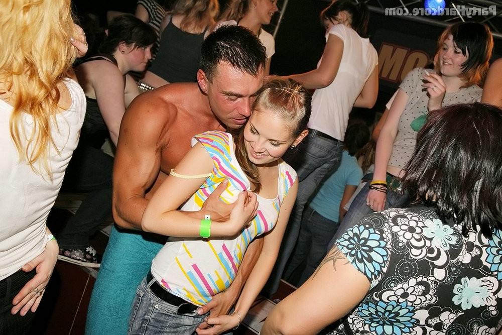 16P Amateur chicks in both straight and lesbian hardcore sex at male stripper party