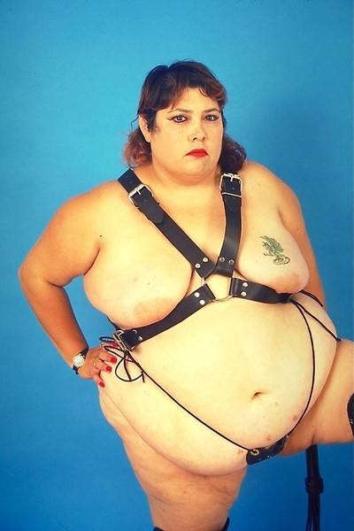 19P Giant big fat dominant slut with whip