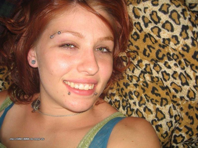 9P Sexy inked chick enjoys flashing her fine tits