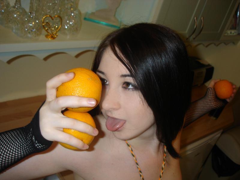 14P Sexy alternative chick flaunts her fine breasts and hot ass