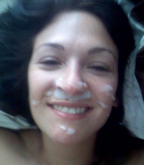 16P Various pictures of cum-soaked bitches