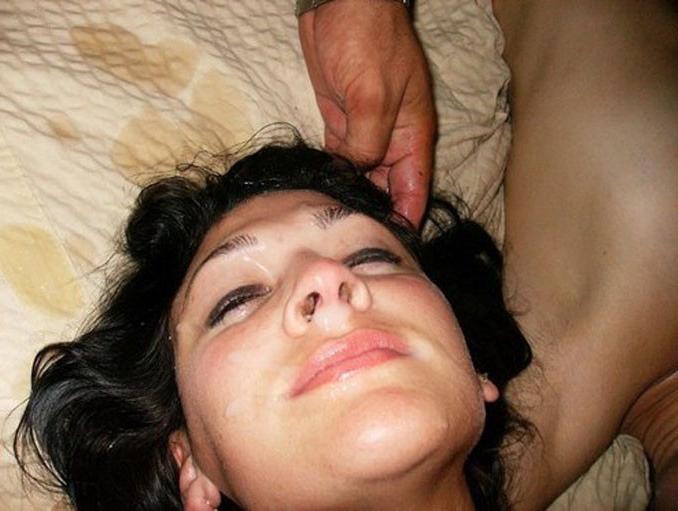 16P Various pictures of cum-soaked bitches